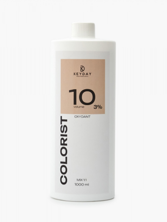 Keyday Coloris Оксидант 3% VOL 10, 1000 мл